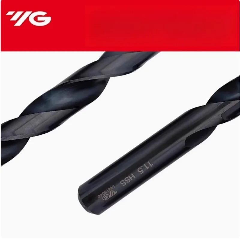 Punte elicoidali YG D1101 Punte a codolo cilindrico in acciaio ad alta velocità 1mm 2 3 4 5 6 7 8 9 10 11 12 13 14 mm