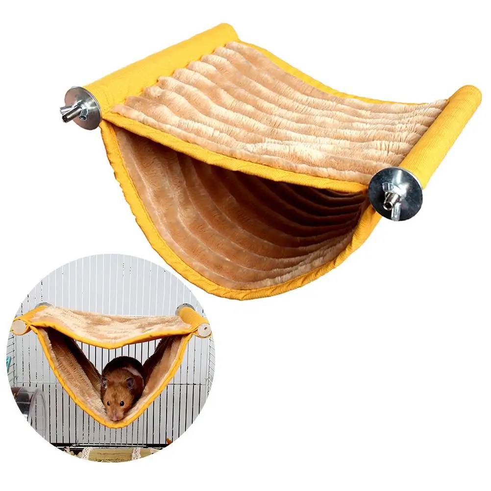 

Luxury Bunk Double Layer Hanging Nest Soft Warm Sleep Bed Pet Supplies Winter Toys Hamster Rabbit Weasel Cat Bed