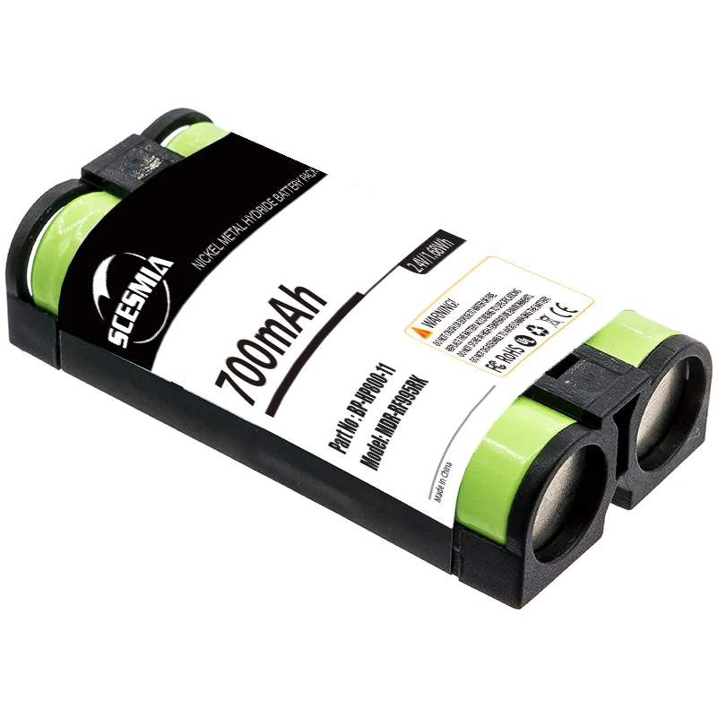 

Wireless Headset Battery 2.4V/700mAh BP-HP800-11 for Sony MDR-RF995, MDR-RF995RK, WH-RF400