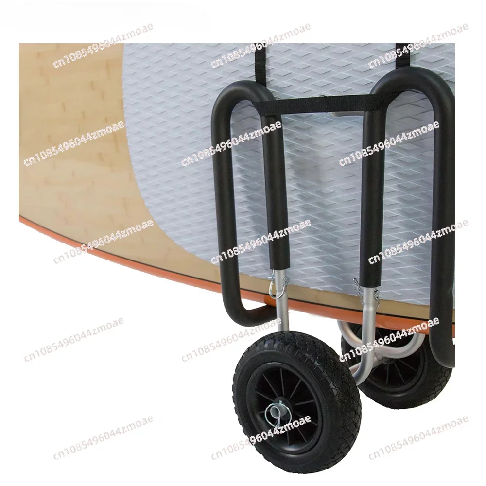 Single SUP Trolley  Portable Aluminum Kayak Canoe  Fishing Kayak Transport Trolley Surfboard