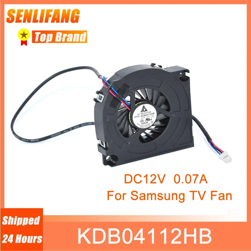 Ventilador da tevê de Samsung, 12V, KDB04112HB, UE55HU8500T, UE55HU8500TXXU, UN55HU8550F, UN55HU9000F, UE55HU7500, UA55JS9800, UA65JS9800