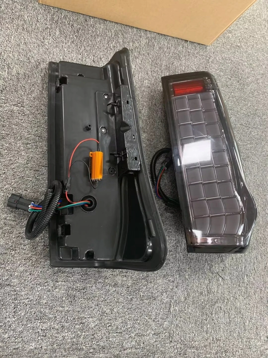 자동차 부품 자동차 액세서리 LED 후미등 교체 ABS 테일 램프 Damx 2012-2019 맞춤형