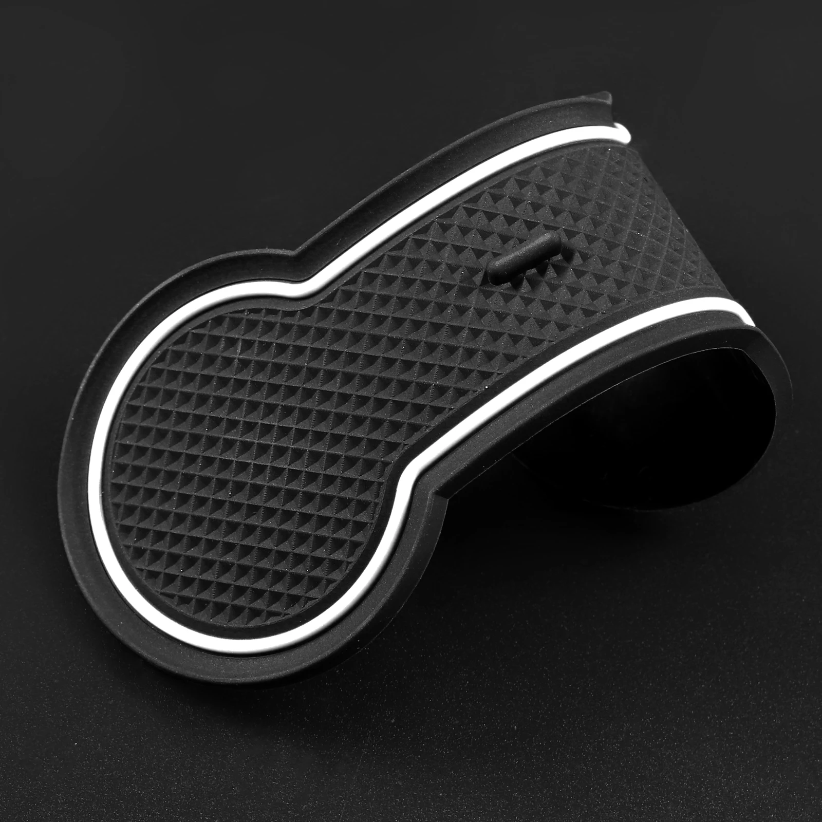 Anti-Slip Gate Slot Cup Mat for Renault Captur 2019 2020 Non-Slip Door Groove Pad Interior Accessories Coaster