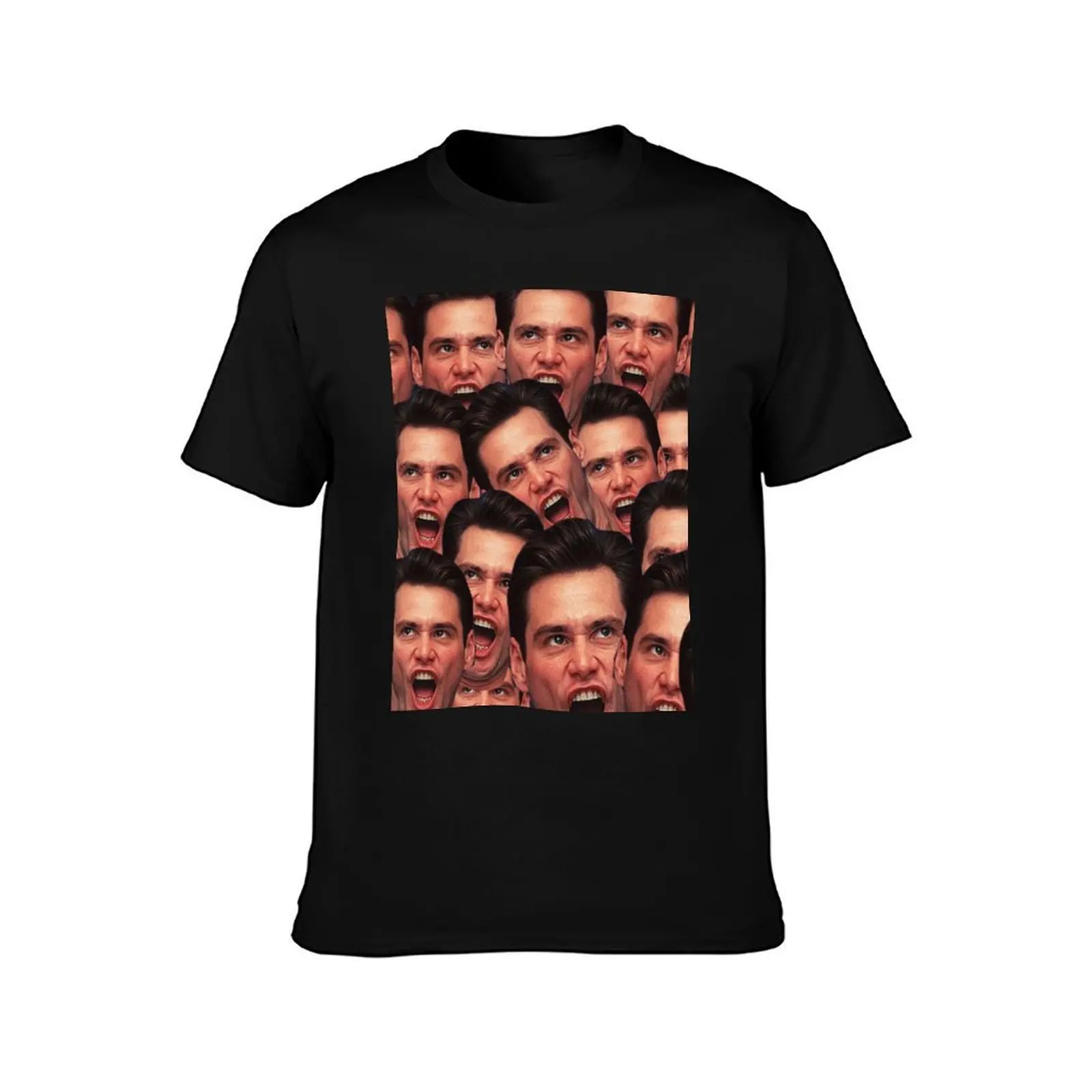 Jim Carrey mashup T-Shirt Plus Size Simple Casual Top
