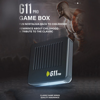 G11 Pro Game Box With 2.4G Wireless Dual Controllers 4K HD TV Video Game Console Built-in 10000 Retro Games Portable Game Player