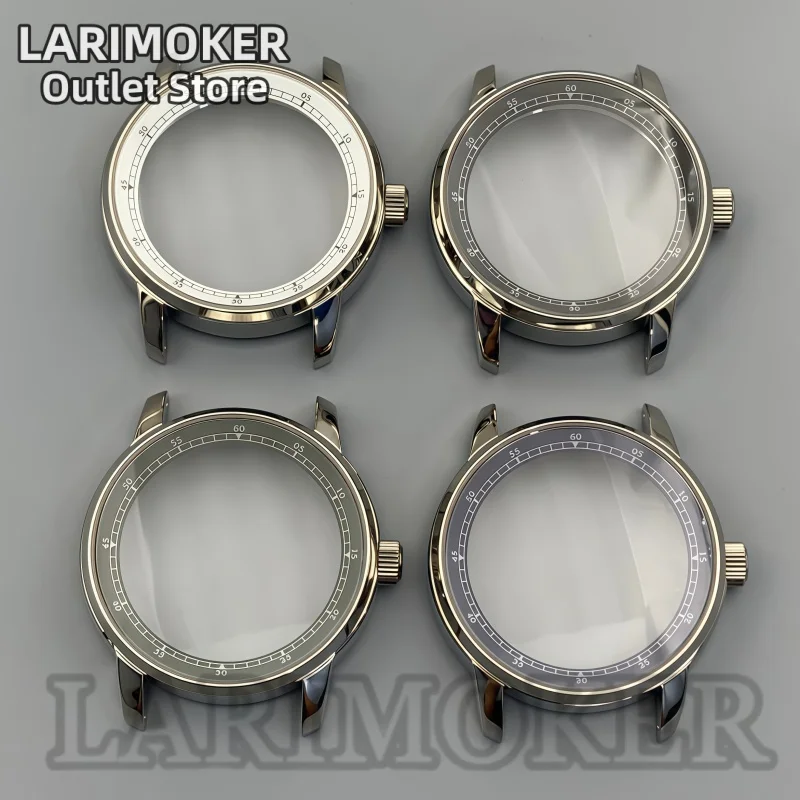 

Мужские спортивные часы LARIMOKER 38,3 мм, корпус из нержавеющей стали, сапфировое стекло, для механизмов NH35, NH36, PT5000, аксессуары для часов