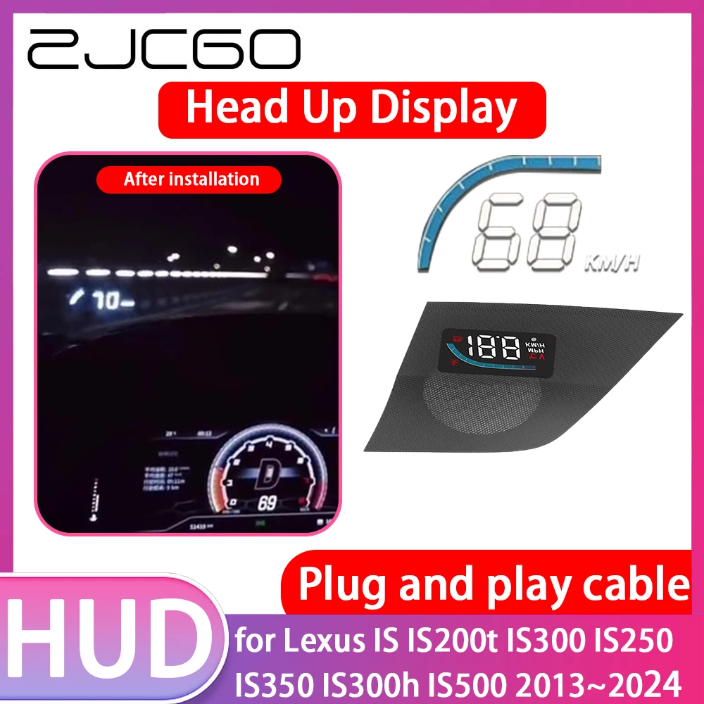 

Car Special Hidden HUD Head Up Display Speedometer Speed Projector Alarm for Lexus IS IS200t IS300 IS250 IS350 IS300h IS500 2013