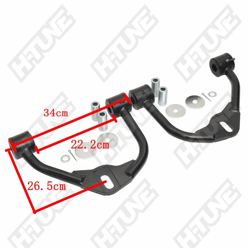 4x4 Accessories Greasable Adjustable Front Upper Control Arm With Ball Joint For Navara D40 / NP300 / Pathfinder R51 2005-2022
