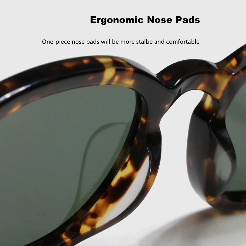 2024 New SMOZO Acetate Oval Eyeglass Frame Men And Women High Quality Fashion Designer UV400 Outdoors Personalized Sunglasses