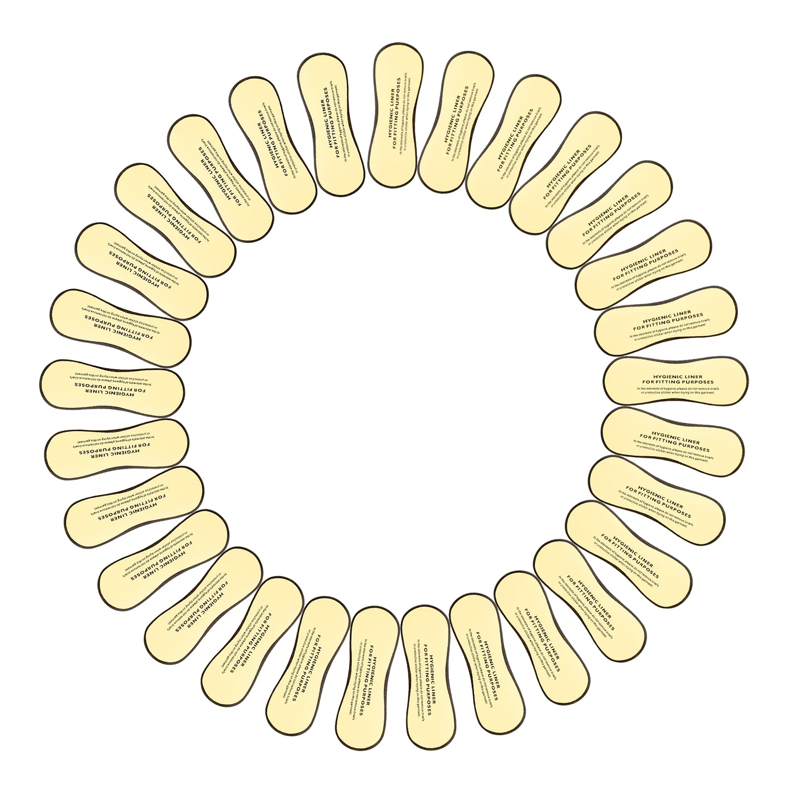 50 قطعة من ملصقات التحذير، بطانات واقية لاصقة شفافة لملابس السباحة والملابس الداخلية والملابس الداخلية وسراويل السباحة ومحاول الاستخدام #3