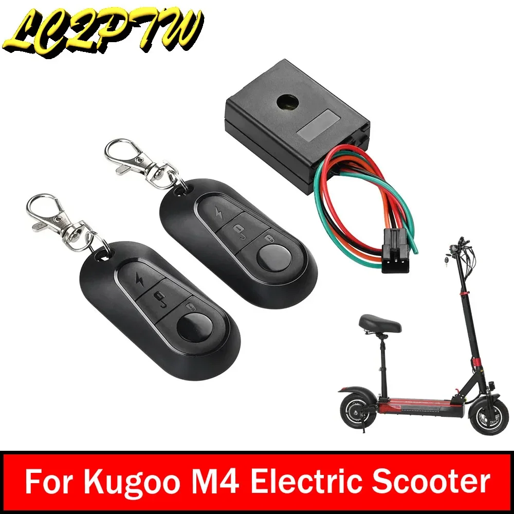 Alarm Anti-Theft Bell Electric Scooter Safety Remote Control Protection Parts For Kugoo M4 Anti-Theft Device Kit One Touch Start