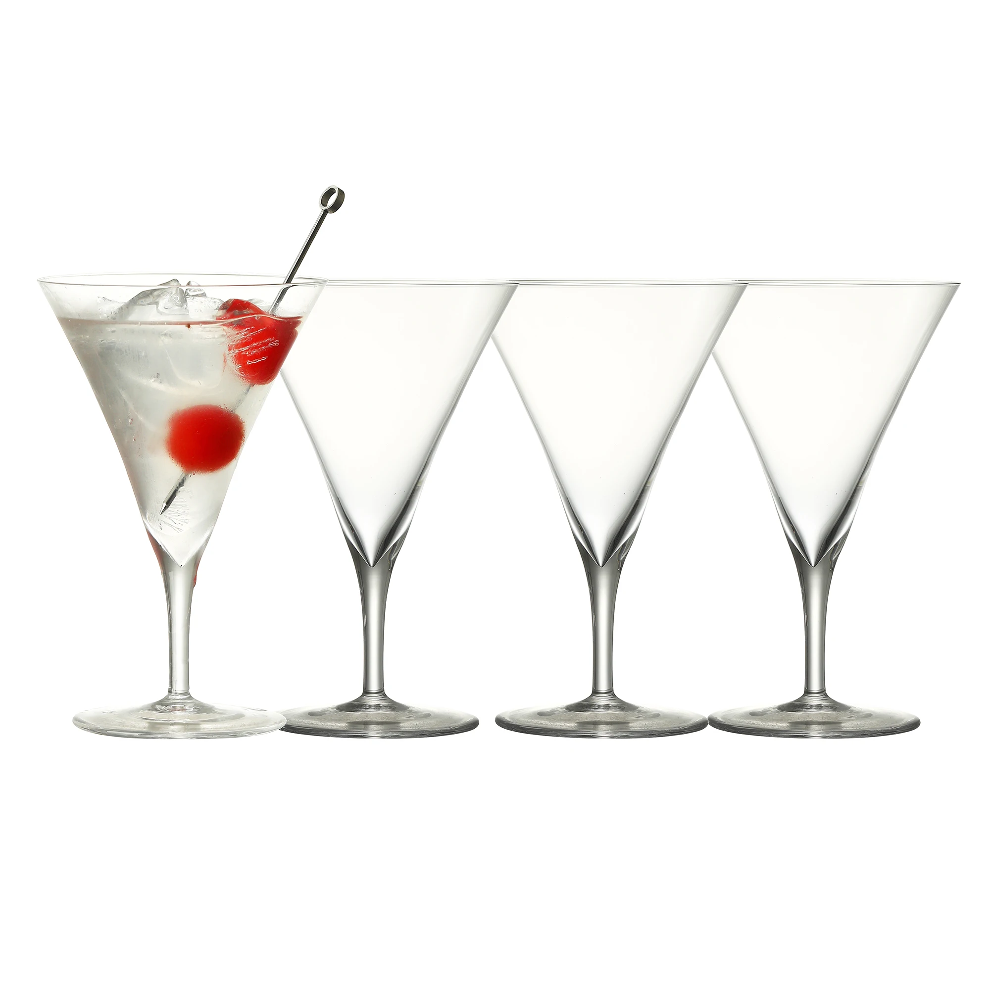 

Martini Glasses, Cocktail Glasses,4.83 oz, Clear, Set of 4, Cocktail Drinkware