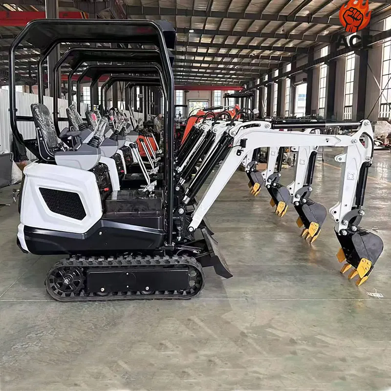 Free Parts 1.2 ton Mini Excavator customized Kubota Engine  Bagger Crawler Digger Excavator Ce Epa 1 Ton Mini Excavator