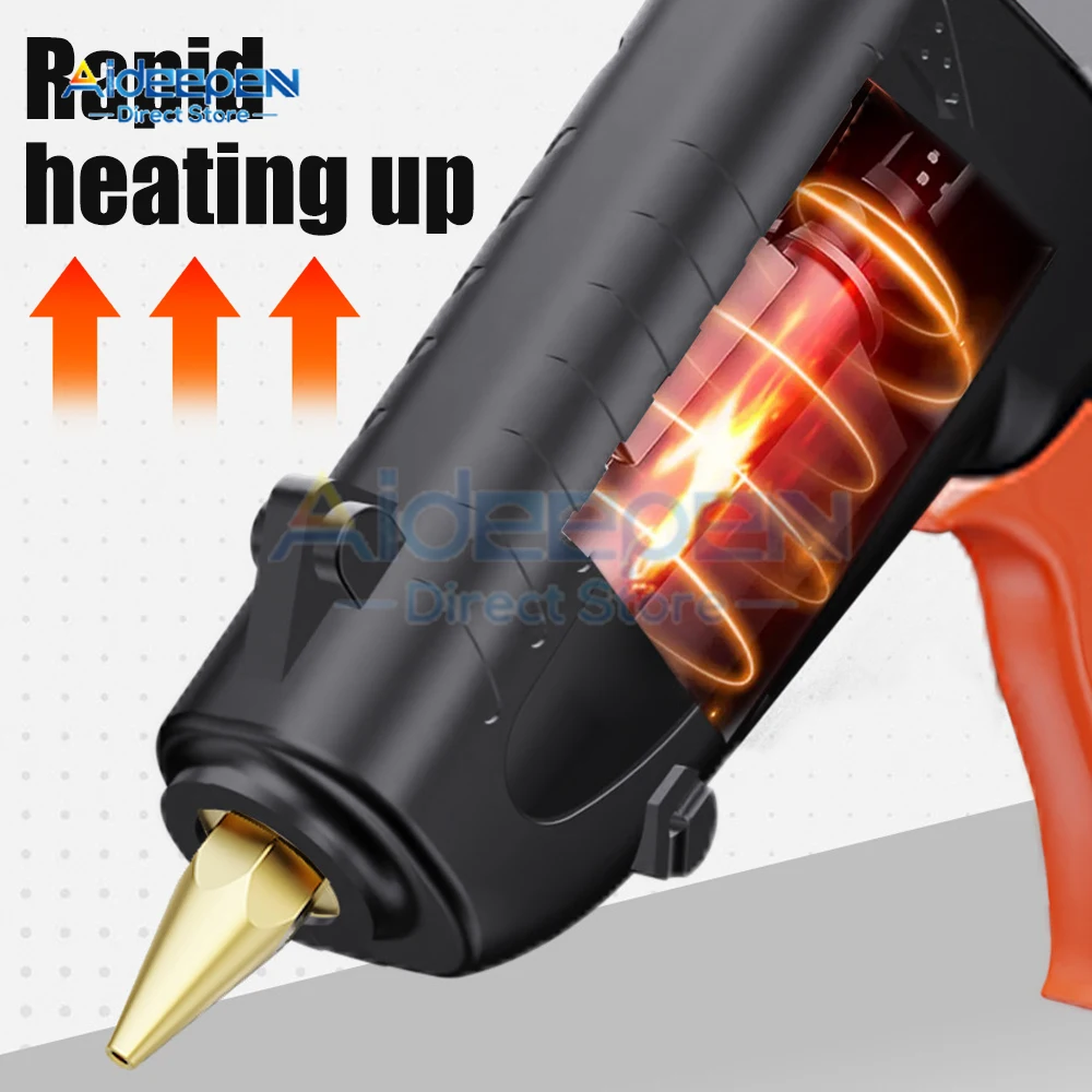 110V 220V 150W Hot Melt Glue Gun Household Industrial Mini Guns Electric Heat Temperature Tool Use 11mm Glue Sticks EU/US Plug