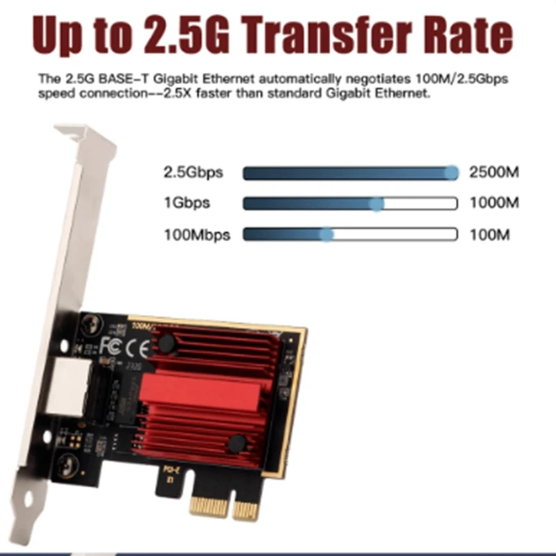 بطاقة شبكة إيثرنت سلكية ، محول وحدة تحكم لان ، قطع غيار ، بسي-e إلى RJ45 جيجابت ، رقاقة RTL8125B ، G ، 10 ميغابايت في الثانية ، mi bps ،