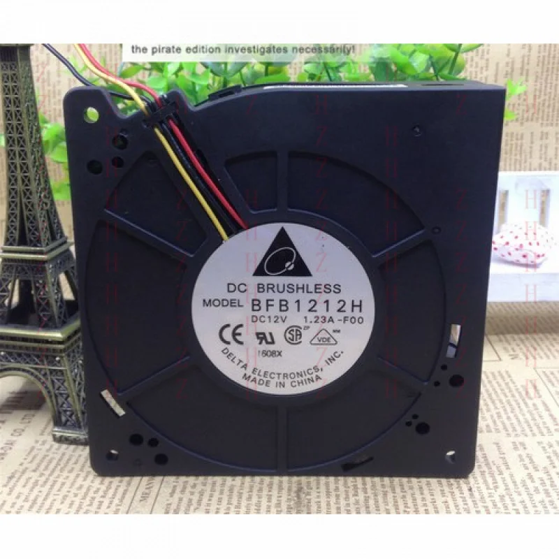 XXZ   Delta BFB1212H  FOR 12032 12V 1.23A 12CM 3 lines of large air volume ball turbine fan