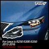 Lexus 용 TYPY 자동차 조명은 IS250 IS300 IS350 LED 헤드 라이트 2013-2016 주간 주행 등 플러그 앤 플레이 자동차 액세서리입니다. 1