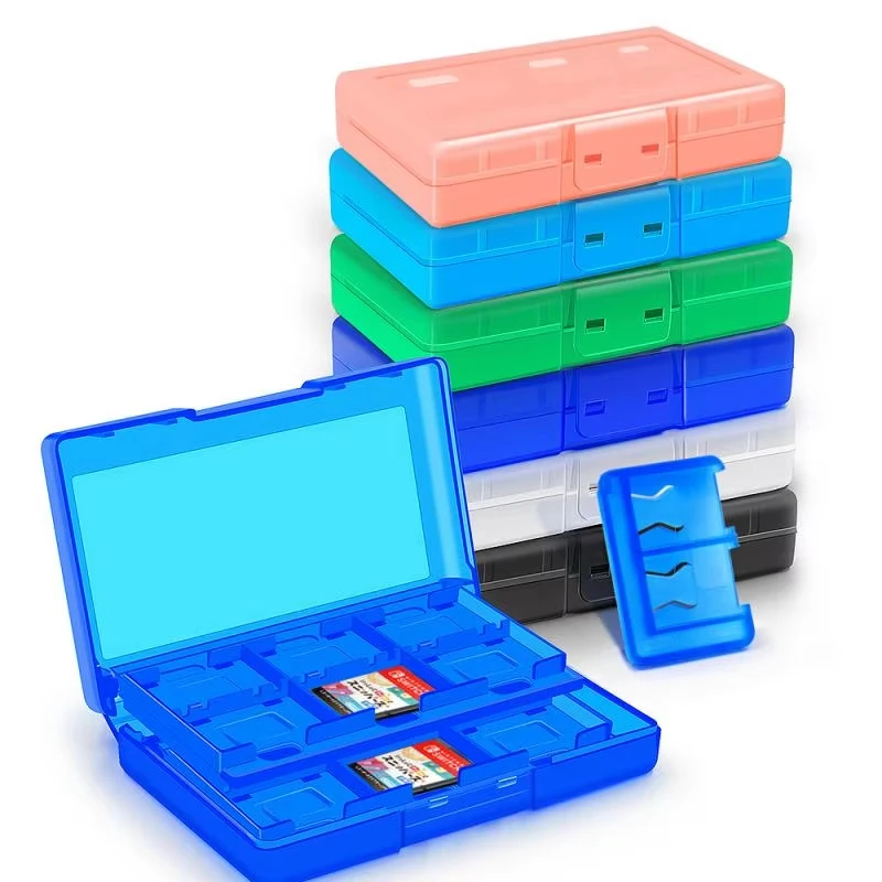 Nintend Switch Game Card Case Mini Protable Hard Shell Case For Nintend Switch Travel Accessories Switch Game Card Storage Box