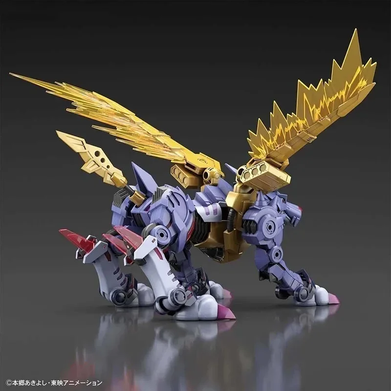 IN STOCK BANDAI ORIGINAL FRS PLASTIC MODEL KIT METALGARURUMON Anime Action Figure Assembly Model Toys Collectible Model  Gifts