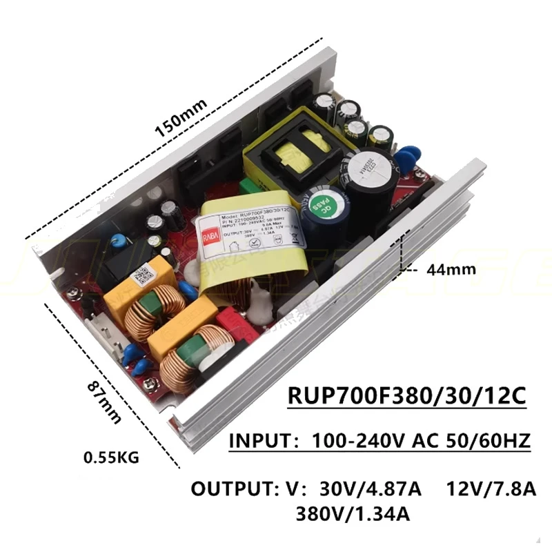 

Stage Lighting Moving Head Beam Light Power Board RUP700F380/30/12C Power Supply 30v380v12v