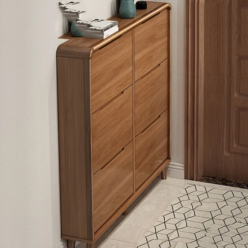 

Nordic Narrow Shoe Cabinet Italian Minimalist Designer Ultra Thin Modern Shoe Shelf Show Storage Zapatero Entrance Furniture