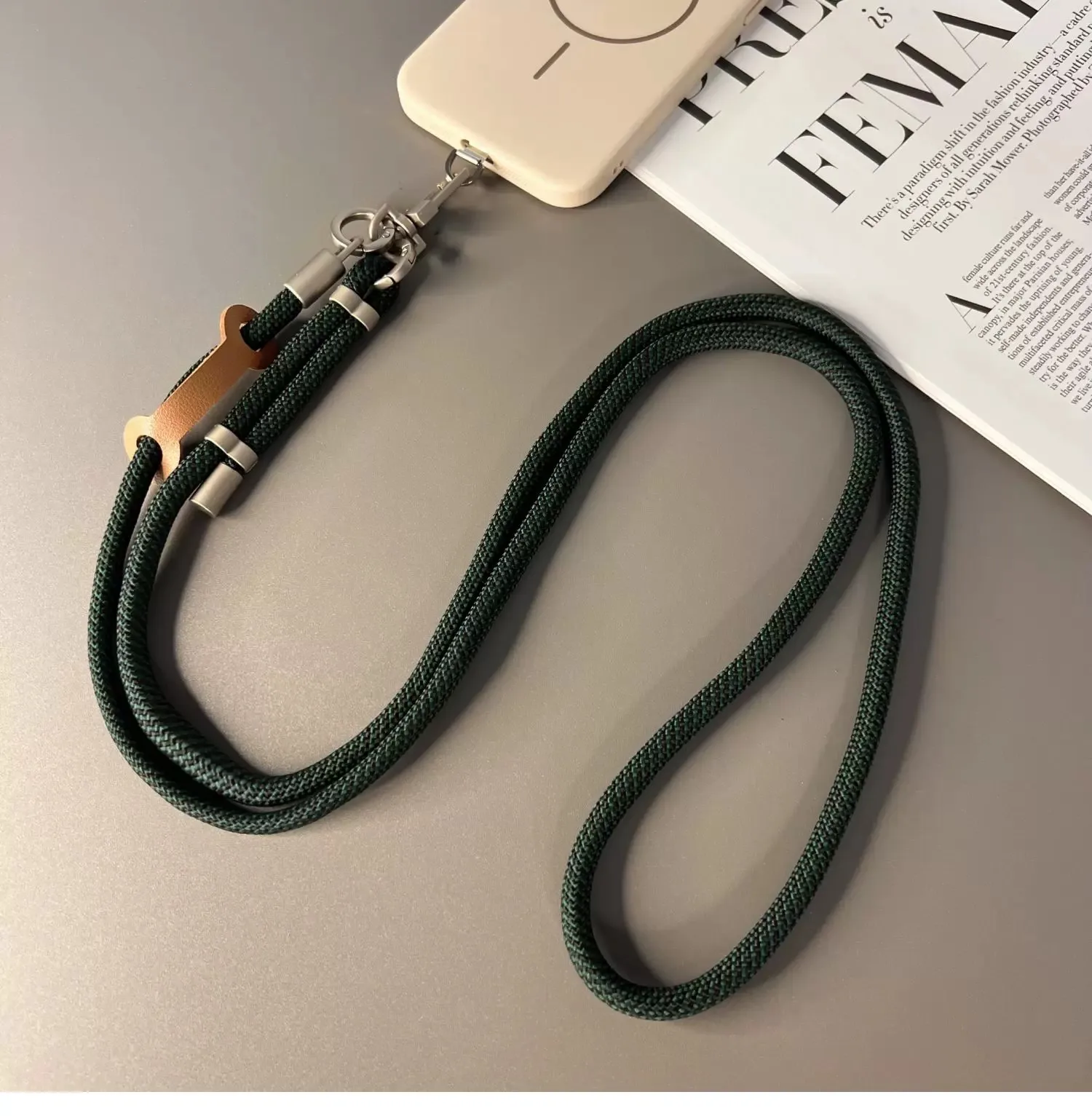 Adjustable High-End Crossbody Phone Lanyard