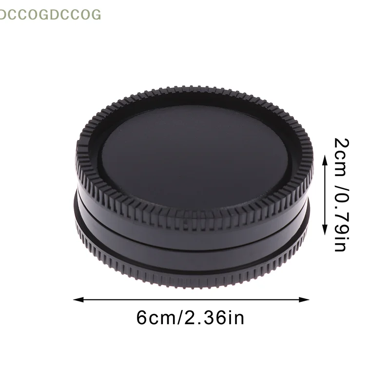 NEX7 NEX5 NEX3 A7 A7R2 플라스틱 카메라 렌즈 캡 방진 커버와 호환되는 E-마운트 용 2Pcs 후면 캡