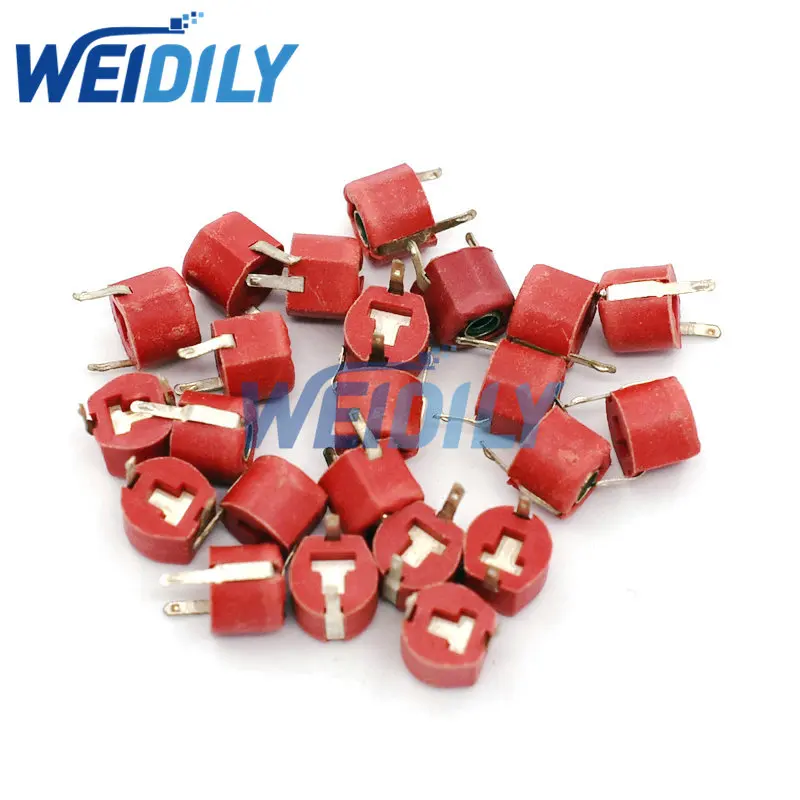 10PCS 20P 20PF 6mm JML06-1 DIP Trimmer Capacitor  Adjustable Capacitor DIP Capacitance