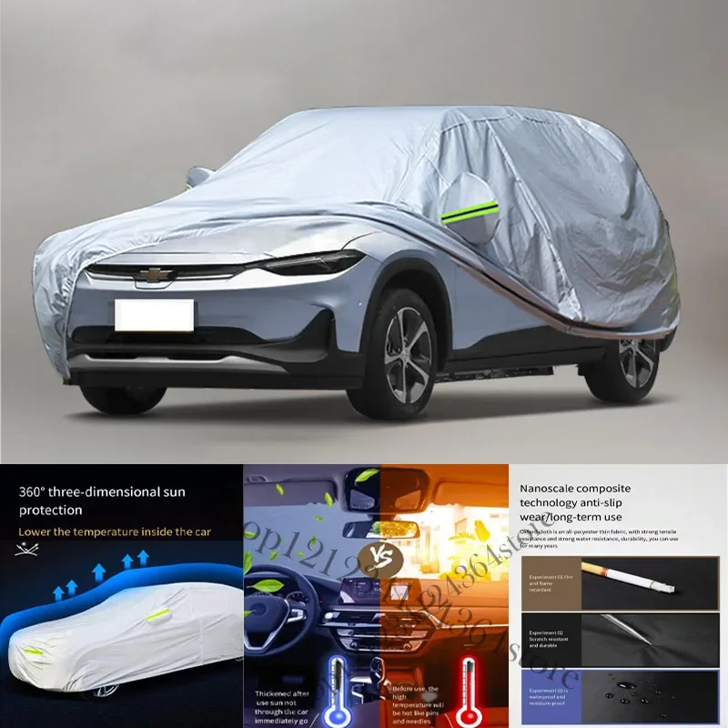 

For Chevrolet Menlo fit Outdoor Protection Full Car Covers Snow Cover Sunshade Waterproof Dustproof Exterior Car cover