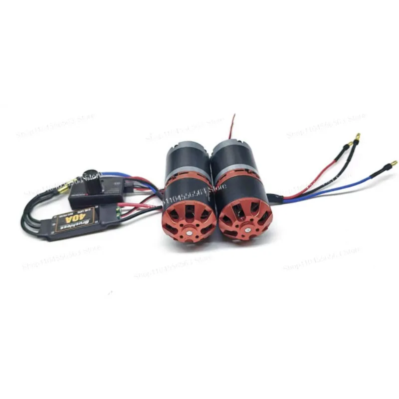 

Настраиваемый бесщеточный двигатель с планетарным редуктором 42 мм (4250BL) - с пропеллером для силовых аксессуаров для дронов