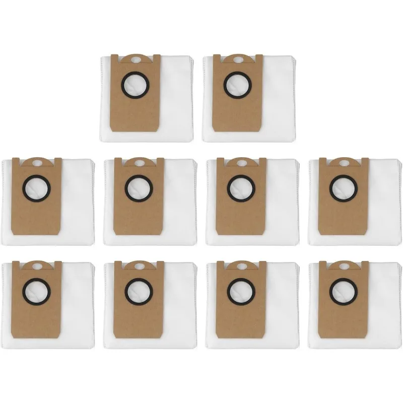 10PCS Non-Woven Dust Bags for SwitchBot K10+ Pro Robot Vacuum Cleaner Dust Bag High Efficiency Replacement Parts
