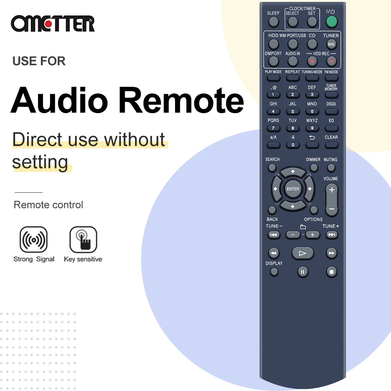 RM-E02E Original para sistema de Audio Sony, mando a distancia AV, nuevo, HCD-E300HD RME02E