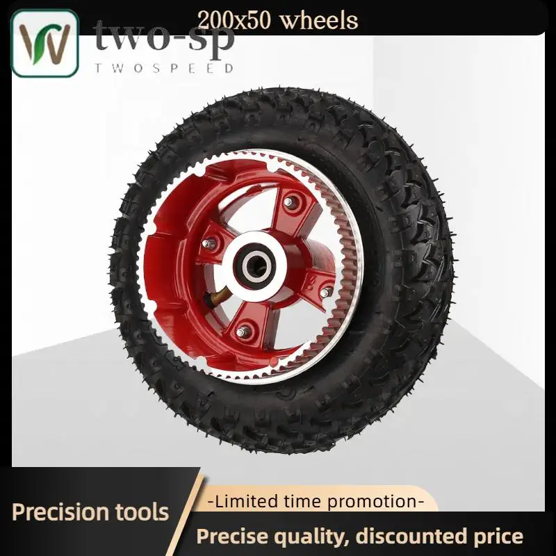 

Model: 200X50 wheels for 8-inch electric skateboard off-road tire accessories with gears