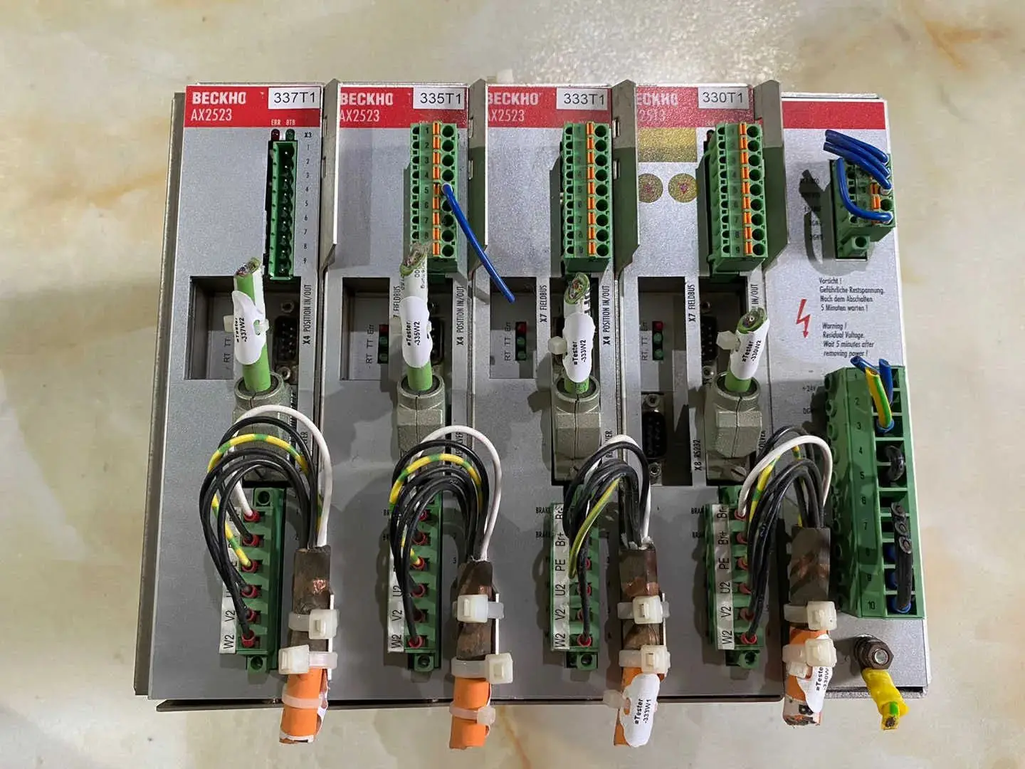 AX2513-B750 S403AM-SE-520, AX2523-B750 S403BA-SE-520 Servo Drive for Beckhoff