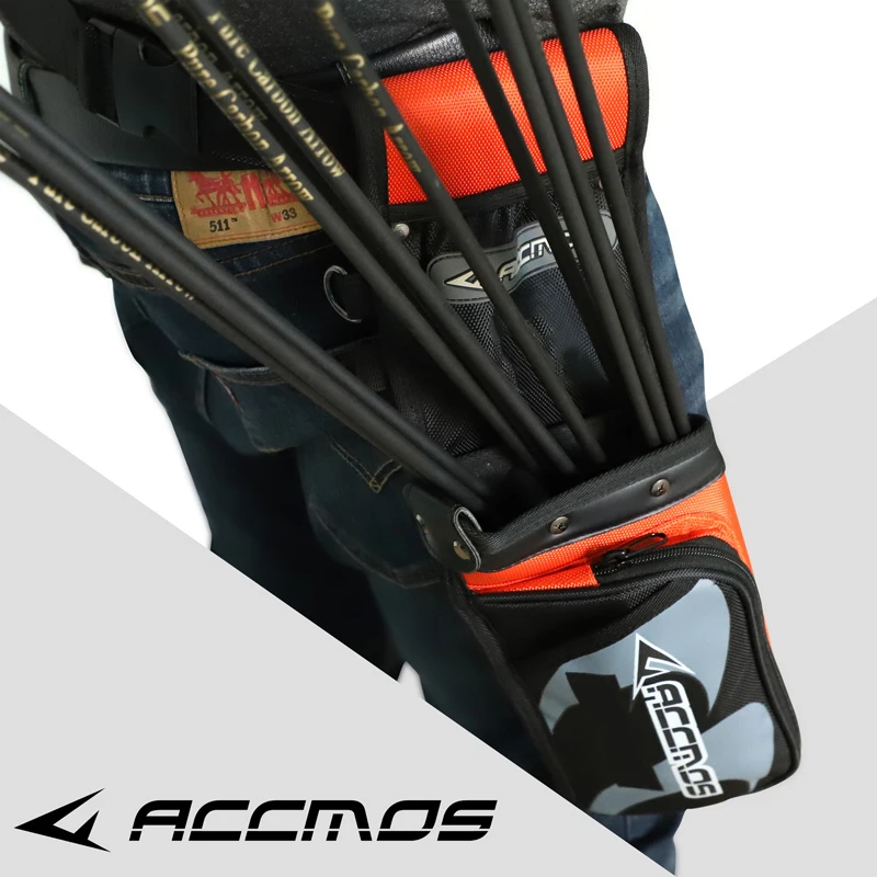 

Archery Arrow Pouch Release Bag Reverse Waist-carrying Arrow Storage Bag for Recurve/Compound Shooting Hunting Supplies