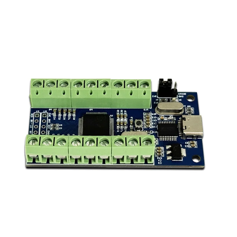 【Flash-Offre!】 2X Interface USB 16 canaux 12 bits AD échantillonnage Acquisition de données STM32 Uart Communication ADC multifonction Modu