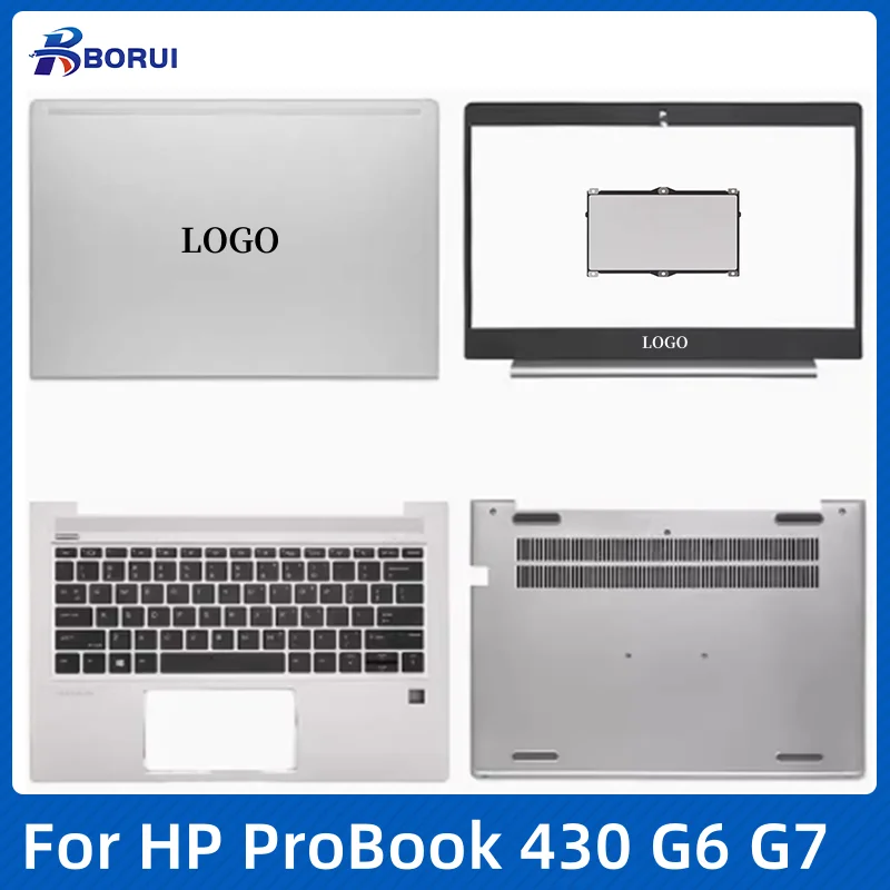 

Чехол для ноутбука HP Probook 430 G6 G7 Zhan 66 13 G2 G3, задняя крышка/Упор для рук/US/RU/SP/NC клавиатура/нижний корпус/сенсорная панель