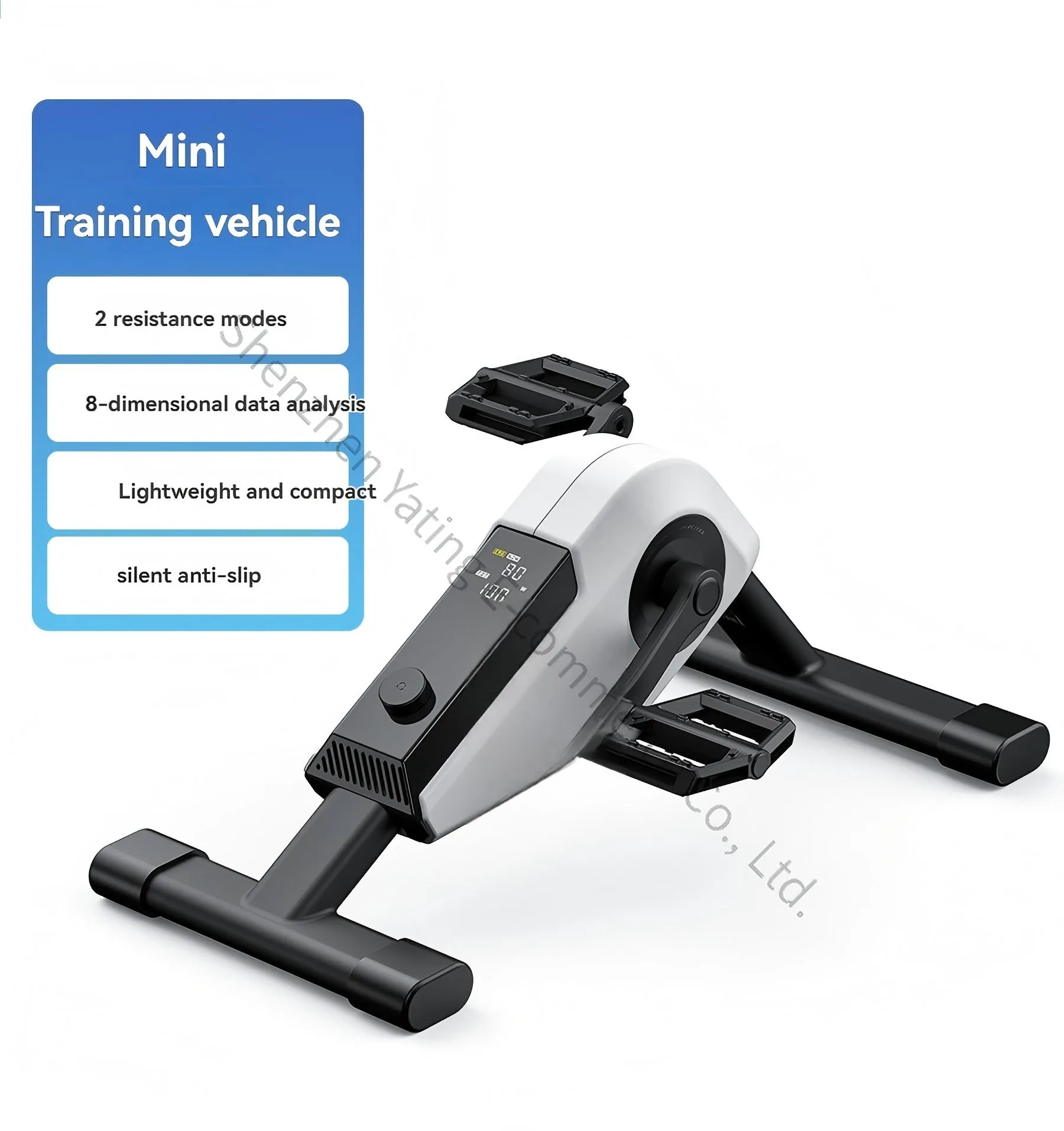 Mini Training Car Under Table Spinning Bike Indoor Aerobic Fitness Household Sports Equipment