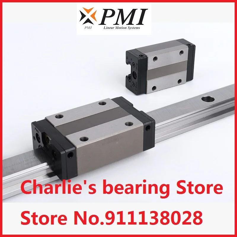 100% brand new original genuine PMI brand linear guide 1pc MSA15S-N block match with 1pc 300mm length rail