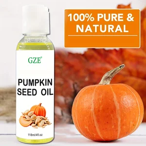 GZE Kürbissamenträgeröl, organisch, rein, natürlich, kalt gepresst, nicht umgegossertes Öl, Haar, Körper 8 Hauptverkaufsölkürbissamen - №4