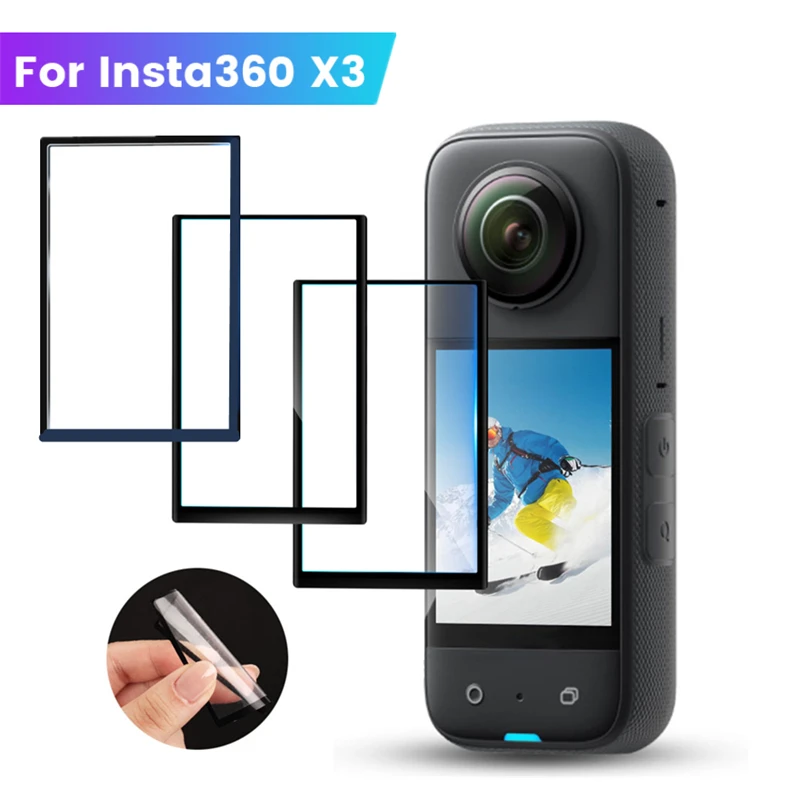 3D Curved Screen Protector for Insta360 X3 Soft Anti-scratch HD Film For Insta360 X 3 Action Camera Accessories Not Glass 2022