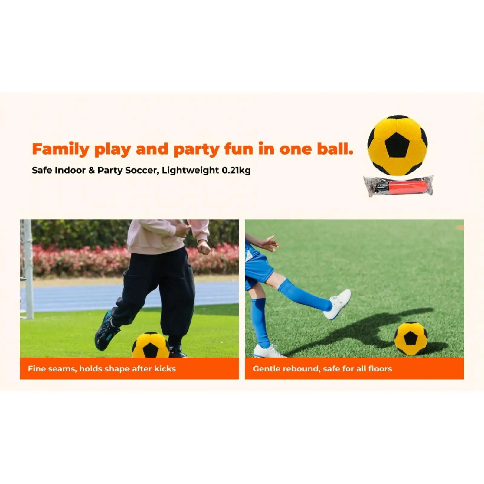 Aufblasbarer Filz-Fußball, Standardgröße 4, Übungssport, stabiles Spiel, klebriger Fußball für Club, Outdoor-Training, Geschenk, Teamspiel