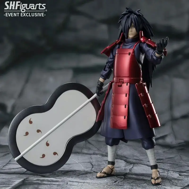 In Stock Original Bandai SHFiguarts SDCC Naruto Uchiha Madara Exclusive Edition Action Figure Anime Model Collectible Toys