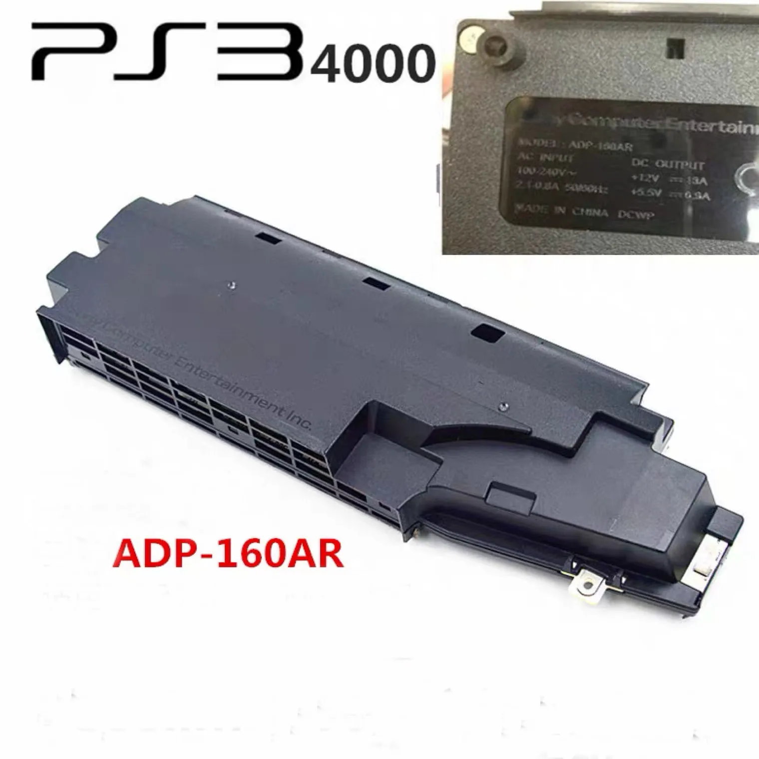 Replacement Power Supply Unit PSU APS-330 ADP-160AR Adapter for PS3 Super Slim 4000 Game Console