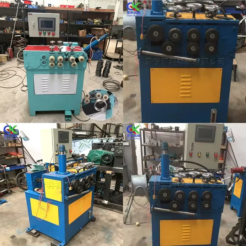 CE Certification Multi-functional 80mm Cylinder Diameter CNC Metal Tube Coiling Machine for Copper/Iron/Alloy Tube Forming