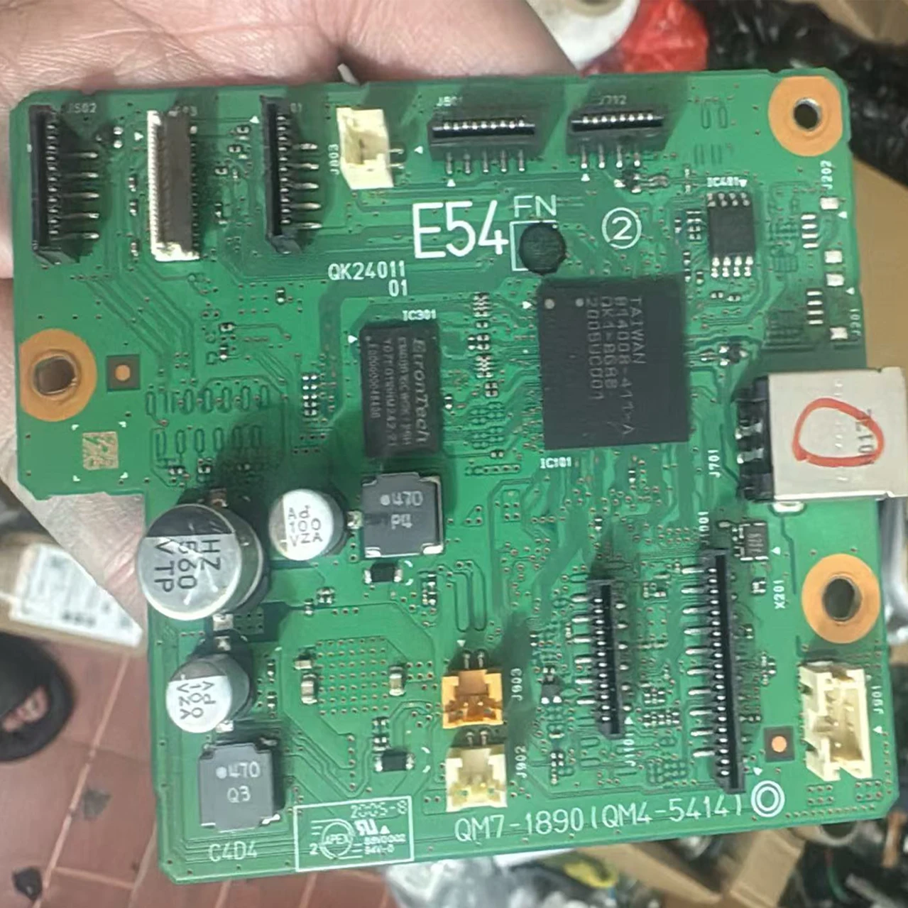 

Логическая плата (материнская плата) G3410 для принтера CANON PIXMA G3410, протестированная, запасная часть