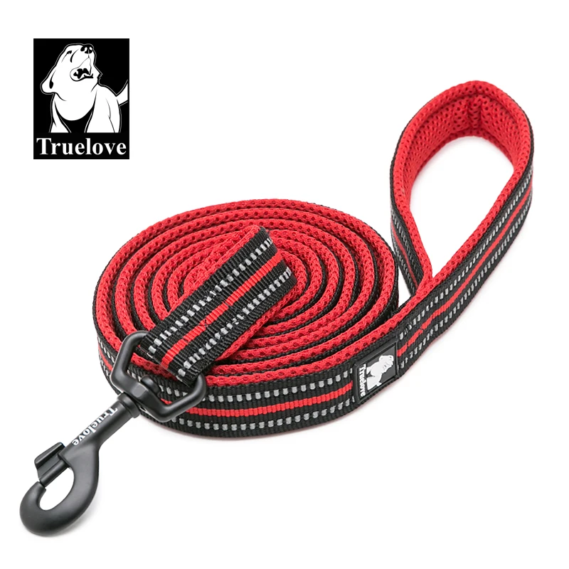 Truelove Pet Leash 200CM Comfort Sandwich Dog Leash Soft Padded Breathable No Pull Pet Lead Durable Reflective Rope TLL2112_voghion.com