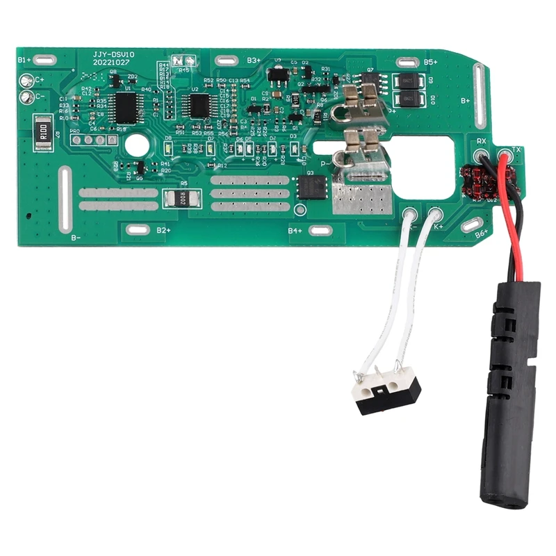 Placa de circuito de batería para Dyson V10, placa de circuito de protección de carga de batería de iones de litio para aspiradora Dyson V10