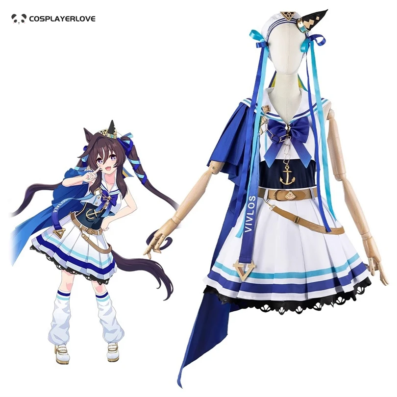 

Uma musume Pretty Derby Vivlos Косплей Костюм для Хэллоуина Рождественский костюм