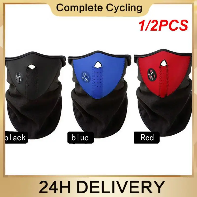 1/2 pz protezione Uv protettiva affidabile maschera tattica per ciclismo passamontagna softair Tactical Gear maschera tattica Versatile